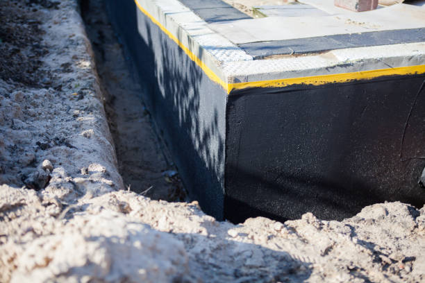 Residential Waterproofing installation at a Cooksville, MD home by SJ Waterproofing Pros