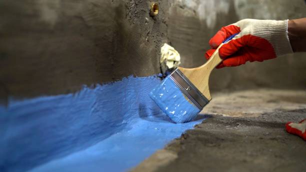SJ Waterproofing Pros commercial waterproofing team near Cooksville, MD